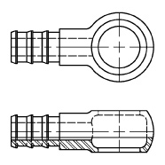 RACCORD CANNELÉ, 3059HB